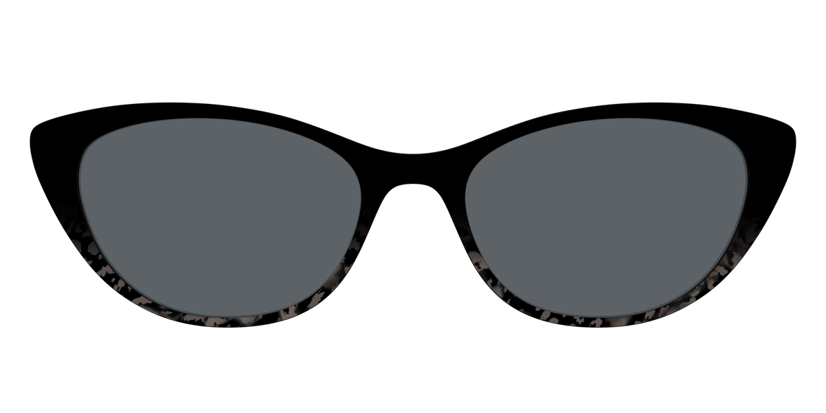 The Polarized Shaded Tortoise Sun Top - Front Top Image - Pair Eyewear