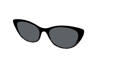 The Polarized Shaded Tortoise Sun Top - Angle Top Thumbnail - Pair Eyewear
