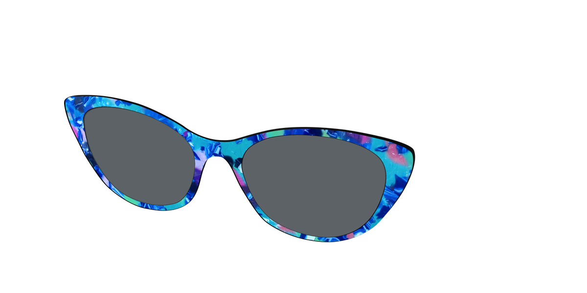 The Polarized Tropic Pearl Sun Top - Angle Top Image - Pair Eyewear