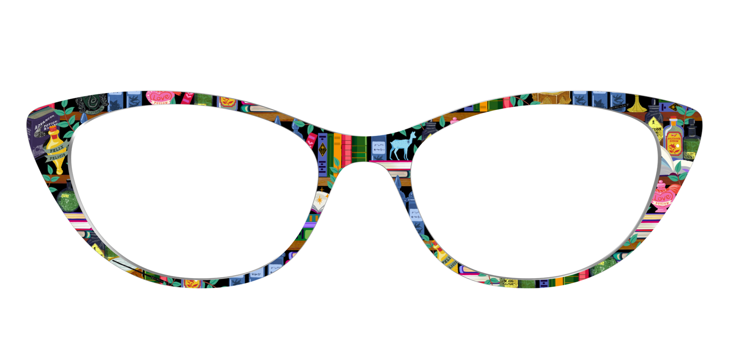 The Potions Bookcase - Front Top Image - Pair Eyewear