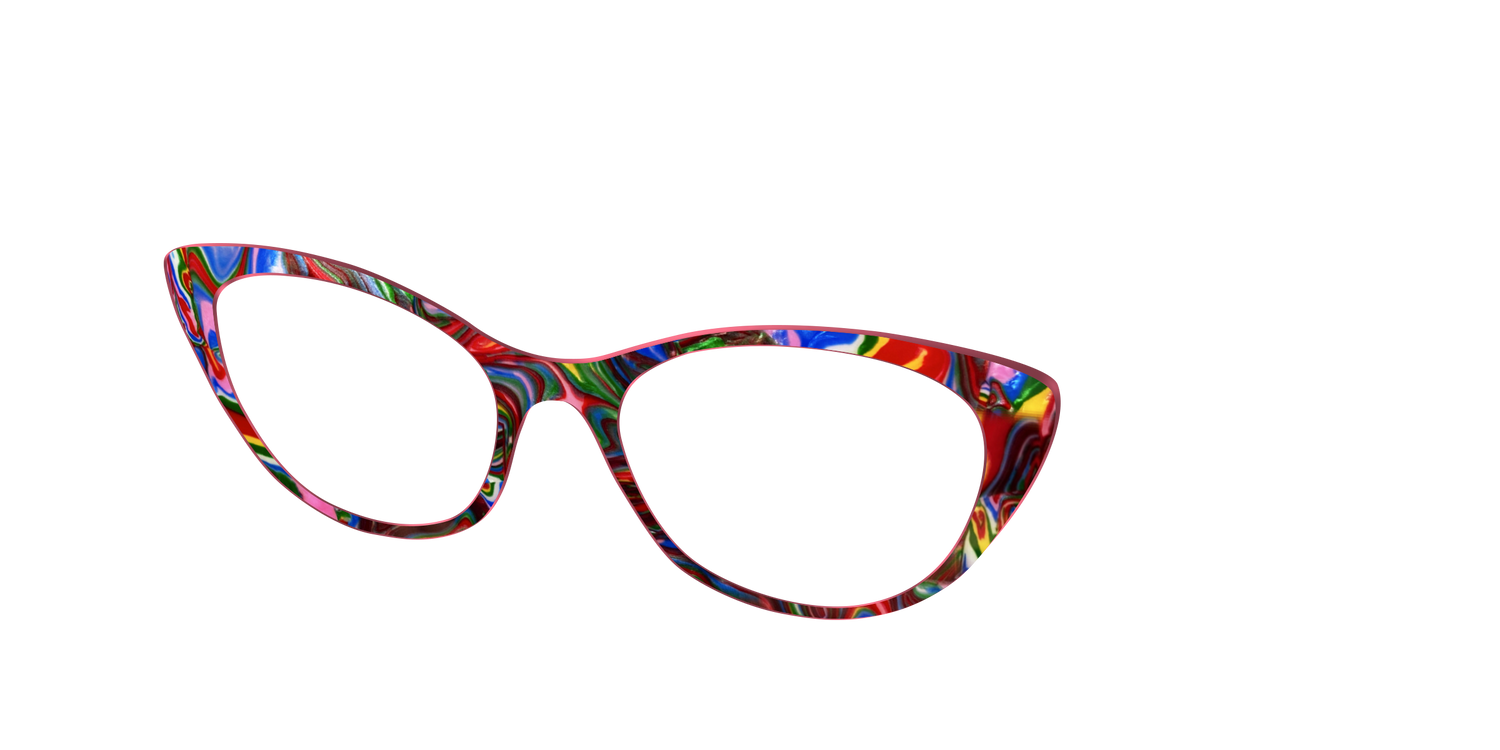 The Radiant Pearl Marble - Angle Top Image - Pair Eyewear