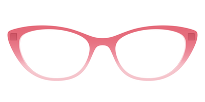 The Red to Coral Gradient Crystal - Front Top Thumbnail - Pair Eyewear