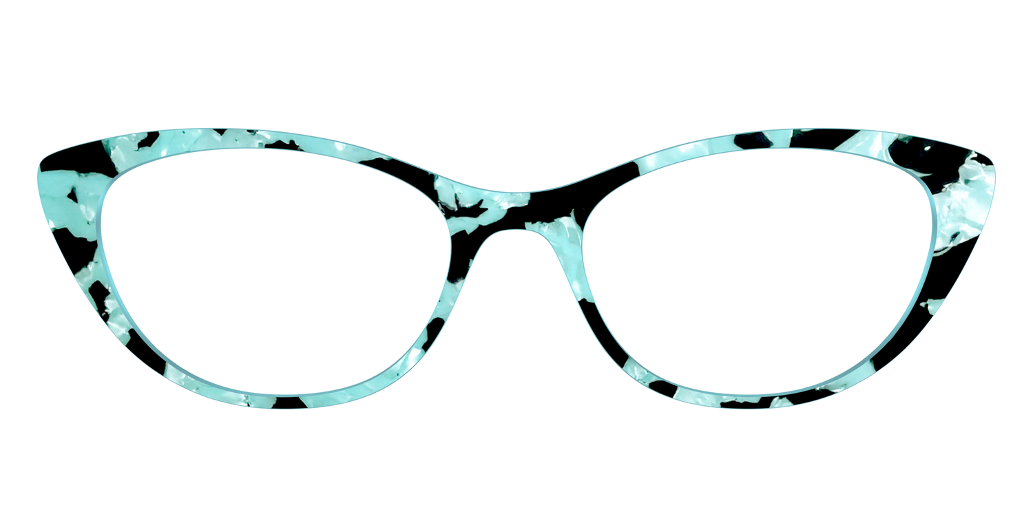 The Robin's Egg Pearl Tortoise - Front Top Image - Pair Eyewear