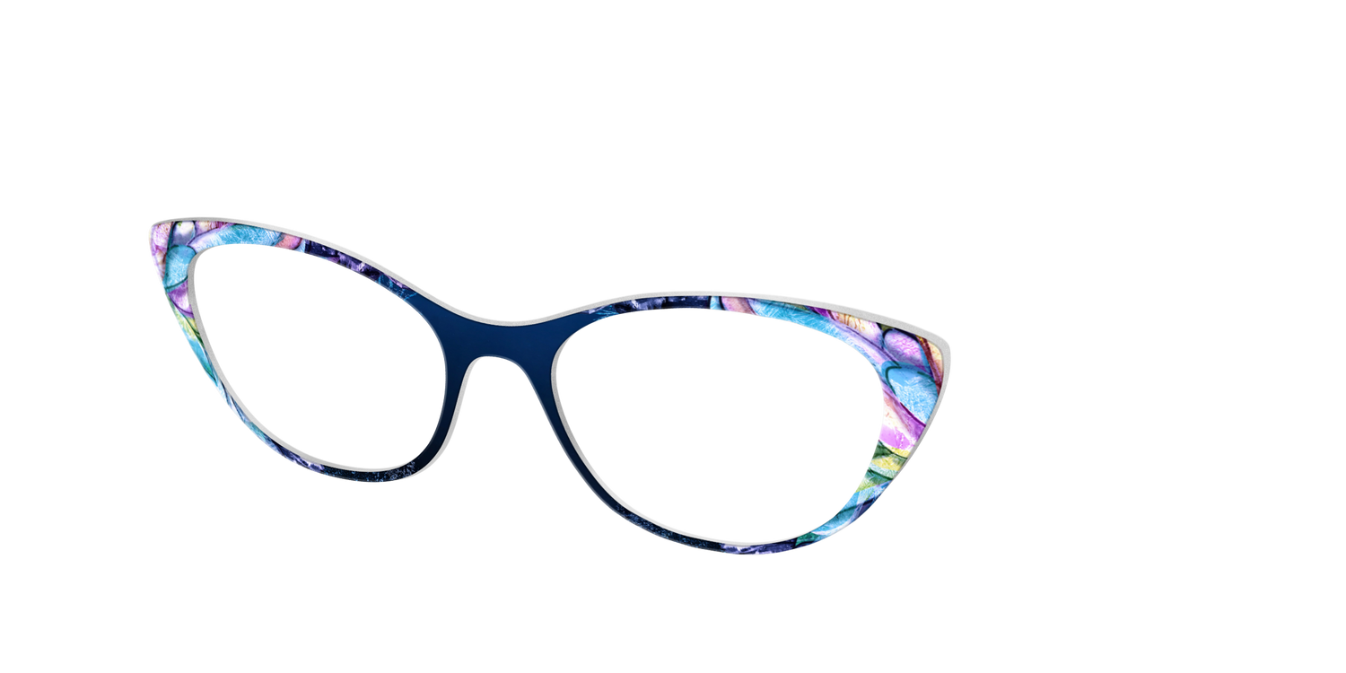 The Snow-Dusted Wings - Angle Top Image - Pair Eyewear