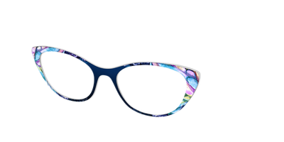 The Snow-Dusted Wings - Angle Top Thumbnail - Pair Eyewear