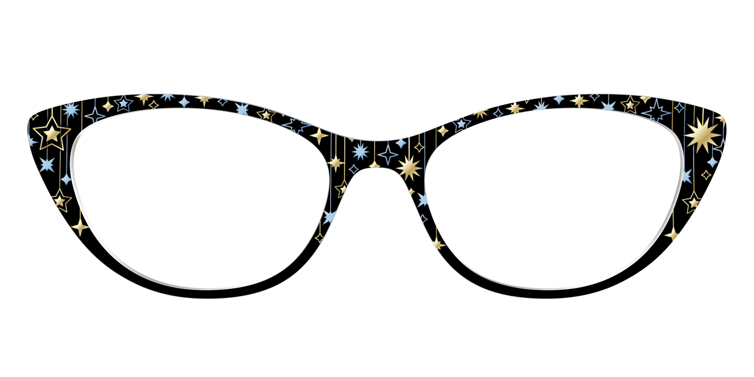 The Snowfall Starbursts - Front Top Image - Pair Eyewear