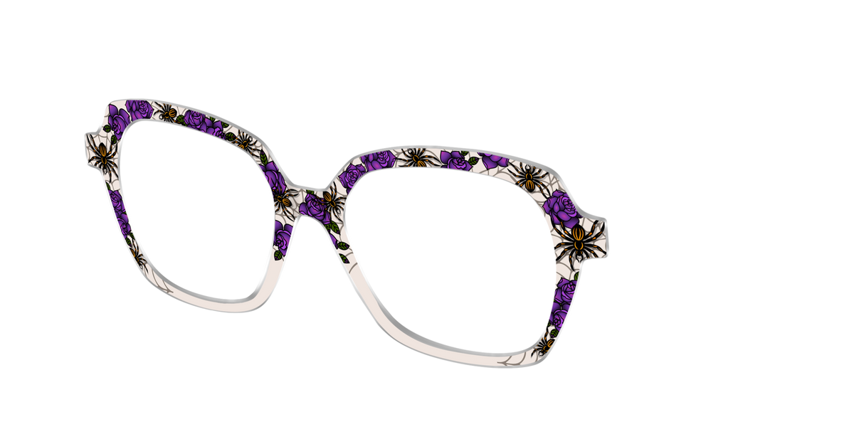 The Arachnid Rosebuds - Angle Top Image - Pair Eyewear