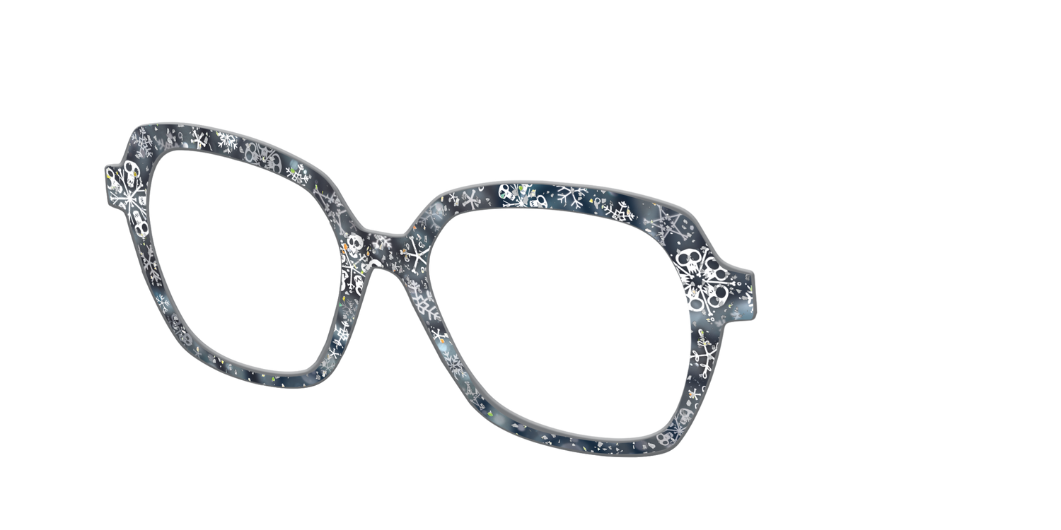 The Christmas Town Snow Globe with Holographic Glitter - Angle Top Image - Pair Eyewear