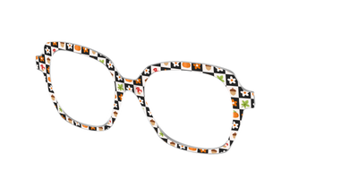 The Fall Festive Check - Angle Top Thumbnail - Pair Eyewear