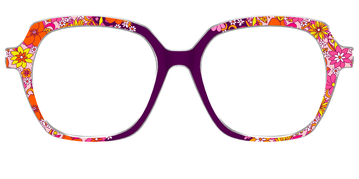 The Far Out Floral - Front Top Image - Pair Eyewear