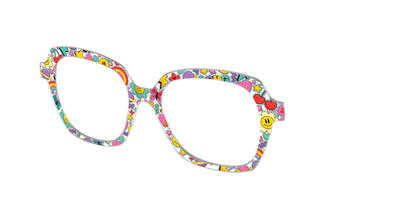 The Funky Foil Stickers - Angle Top Thumbnail - Pair Eyewear