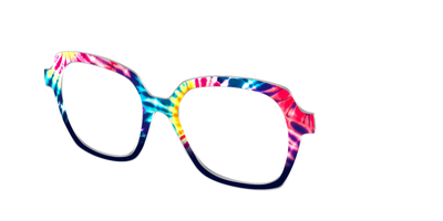 The Funky Tie-Dye - Angle Top Thumbnail - Pair Eyewear