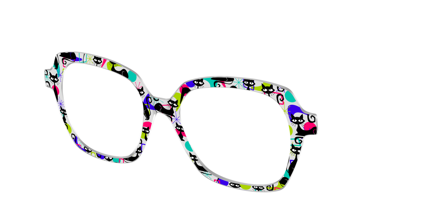 The Futuristic Felines - Angle Top Image - Pair Eyewear
