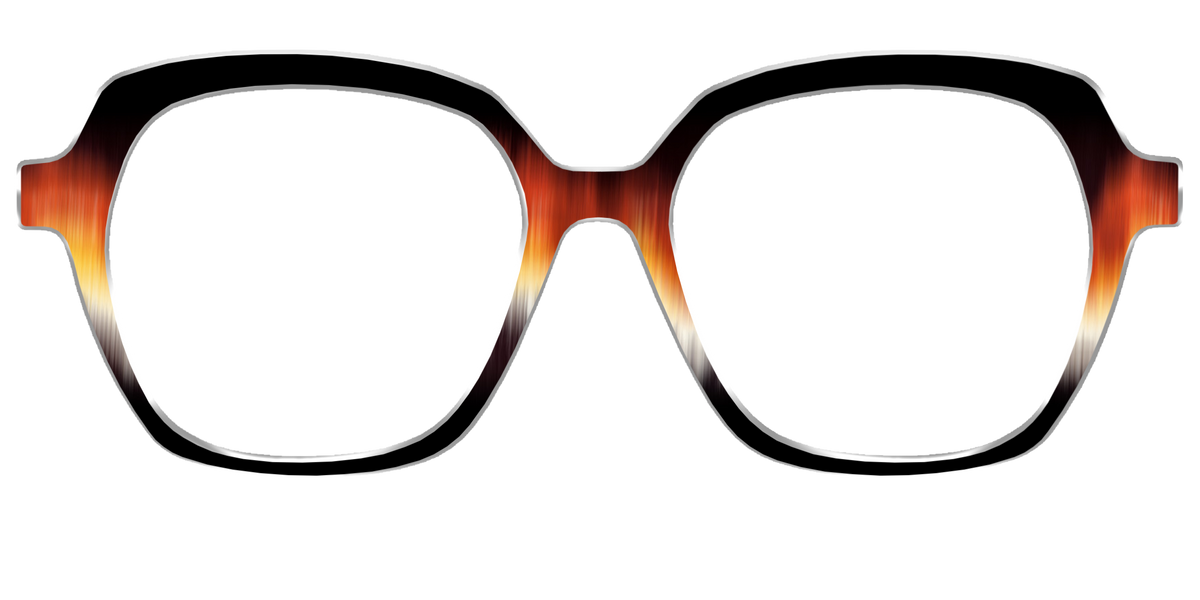 The Hallows' Eve Gradient - Front Top Image - Pair Eyewear