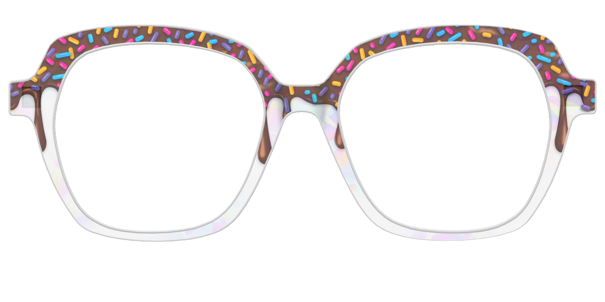The Holographic Milkshake - Front Top Image - Pair Eyewear