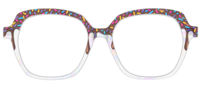 The Holographic Milkshake - Front Top Thumbnail - Pair Eyewear