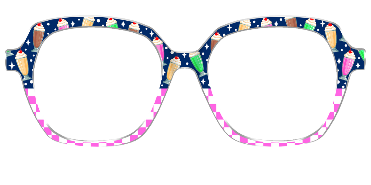 The Ice Cream Social Split - Front Top Image - Pair Eyewear