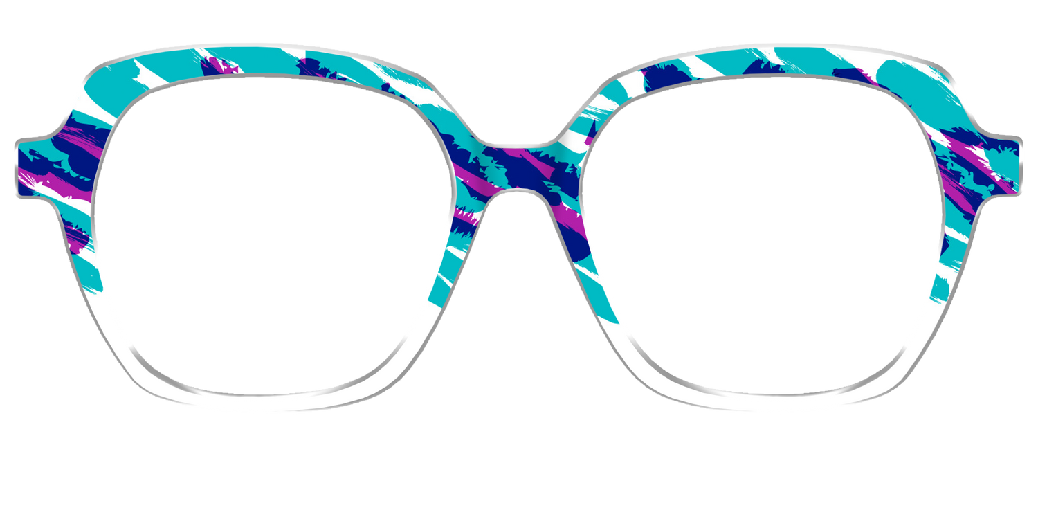 The Jazzy Scribble - Front Top Image - Pair Eyewear
