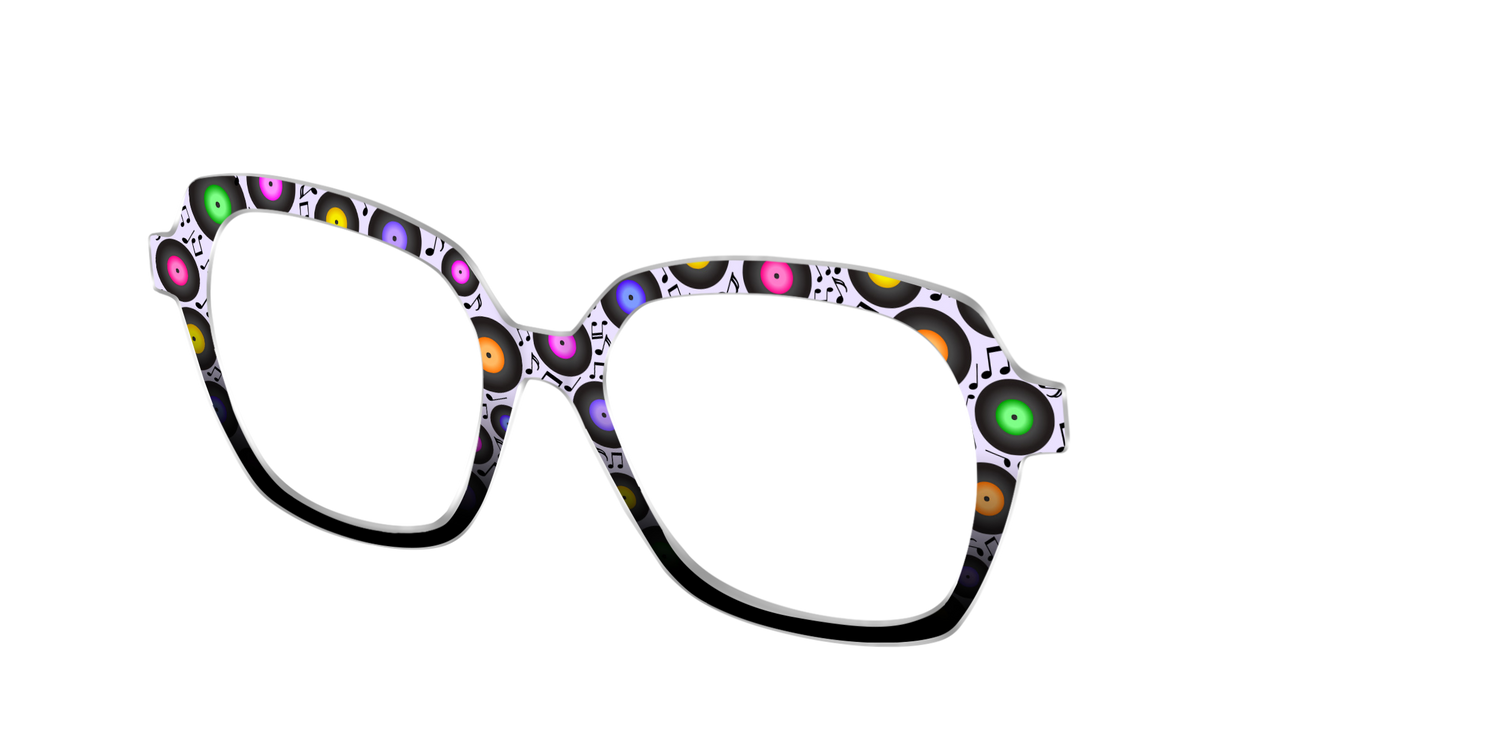 The Record Collection - Angle Top Image - Pair Eyewear