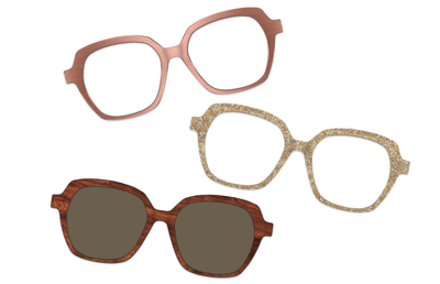 Red Tortoise with Gold Set - Product Thumbnail 1 - Pair Eyewear