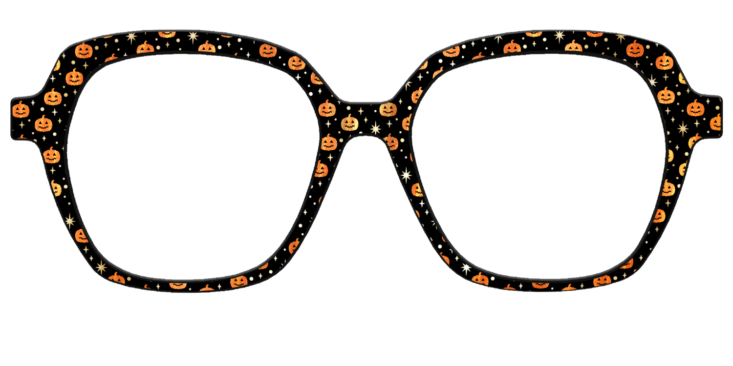 The Shimmer Jack-o'-Lanterns - Front Top Image - Pair Eyewear