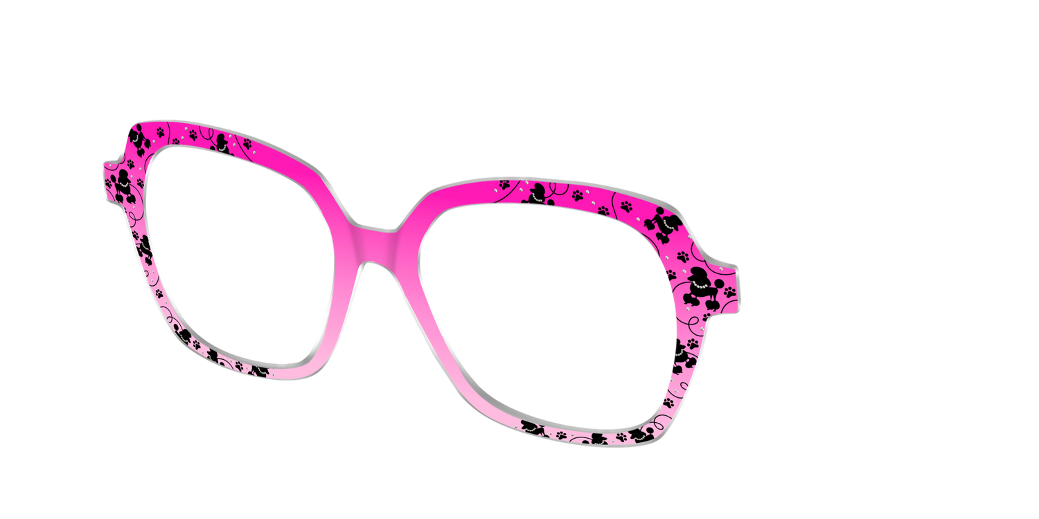 The Sock Hop Pups - Angle Top Image - Pair Eyewear