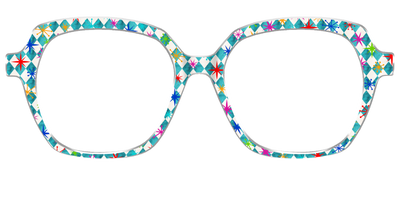 The Starburst Diamonds - Front Top Thumbnail - Pair Eyewear