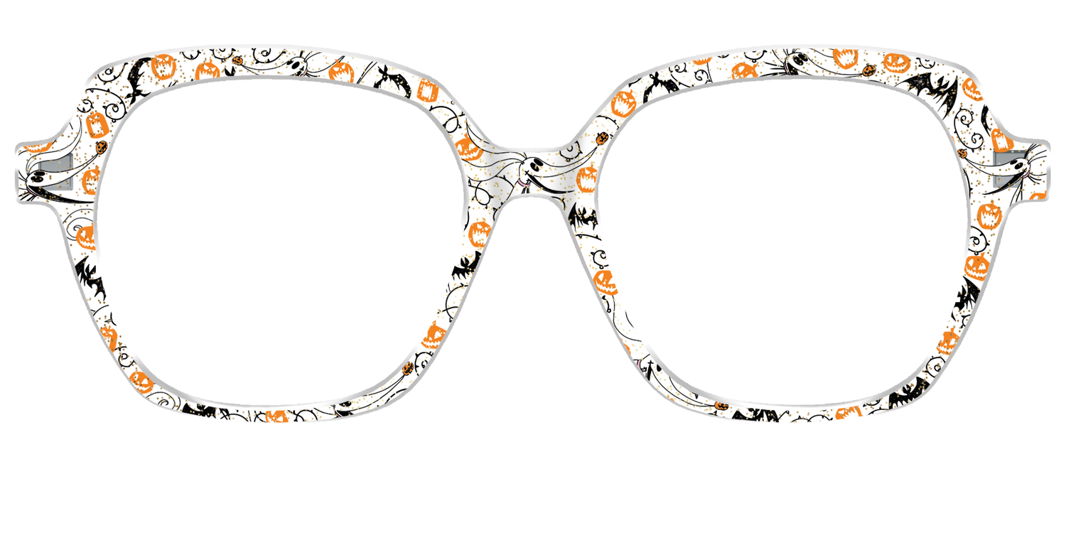 Zero Crystal with Glitter - Front Top Image - Pair Eyewear