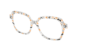 Zero Crystal with Glitter - Angle Top Thumbnail - Pair Eyewear