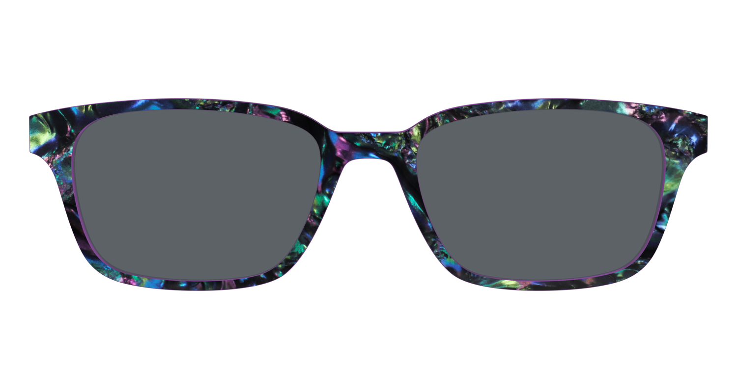 The Polarized Abalone Sun Top - Front Top Image - Pair Eyewear