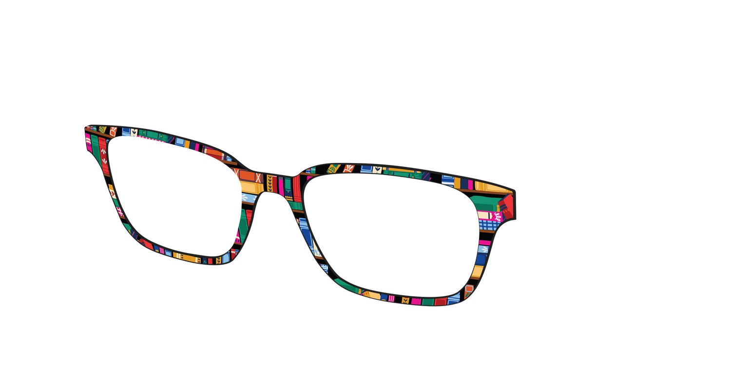 The Book Club - Angle Top Image - Pair Eyewear
