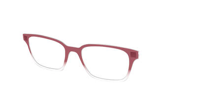 The Burgundy Gradient Crystal - Angle Top Thumbnail - Pair Eyewear
