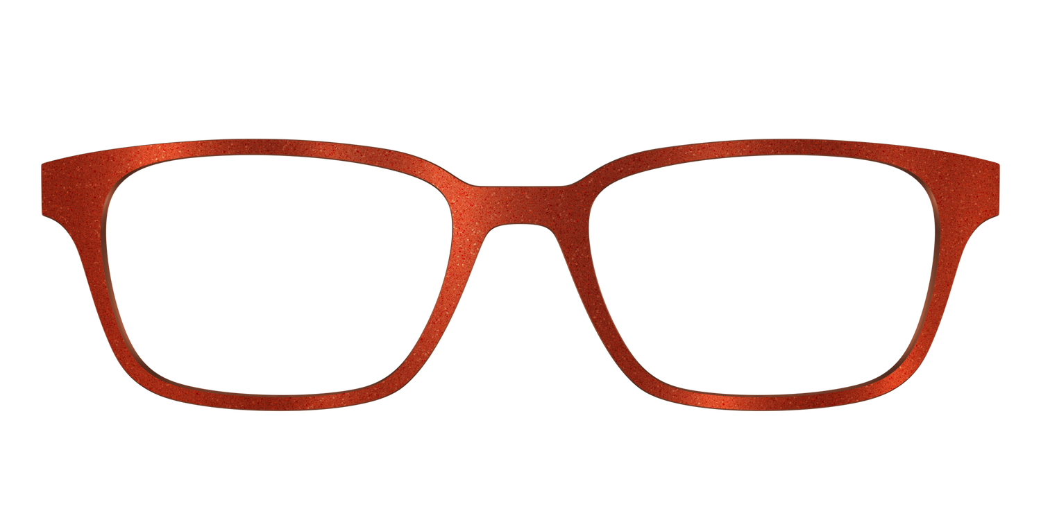 The Burnt Orange Shimmer - Front Top Image - Pair Eyewear
