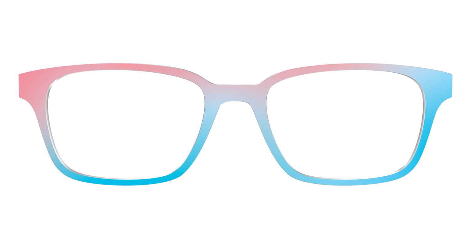 The Daybreak Ombre - Front Top Image - Pair Eyewear