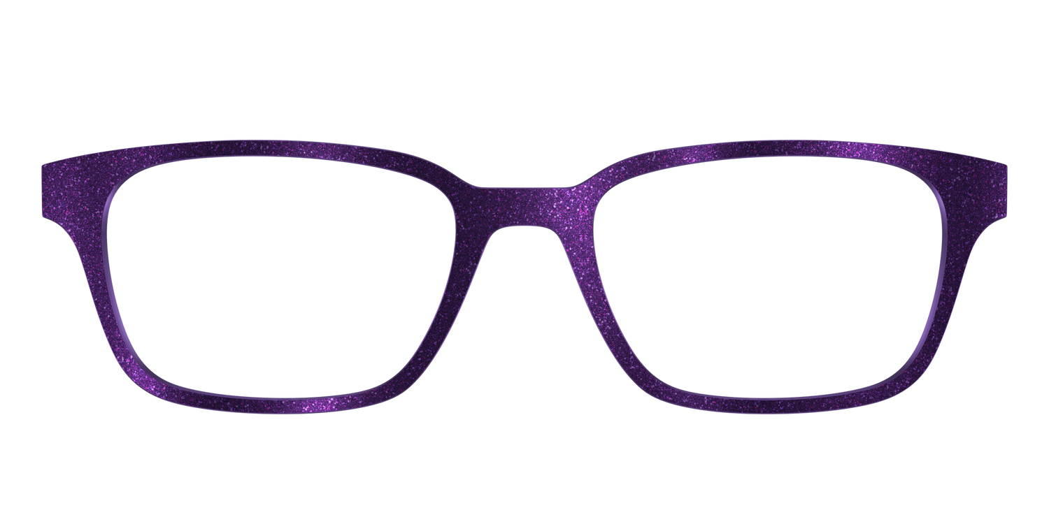 The Deep Purple Shimmer - Front Top Image - Pair Eyewear