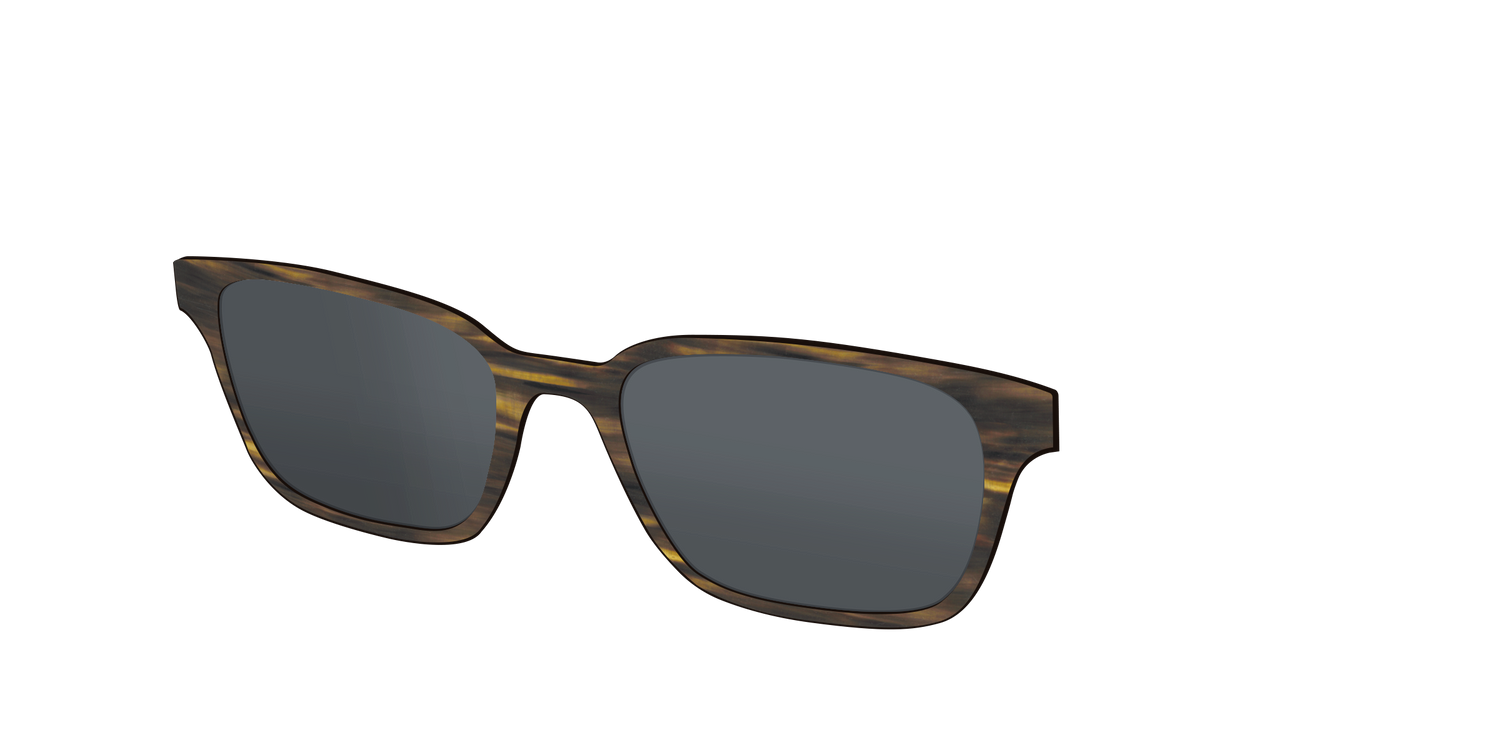 The Polarized Horn Sun Top - Angle Top Image - Pair Eyewear