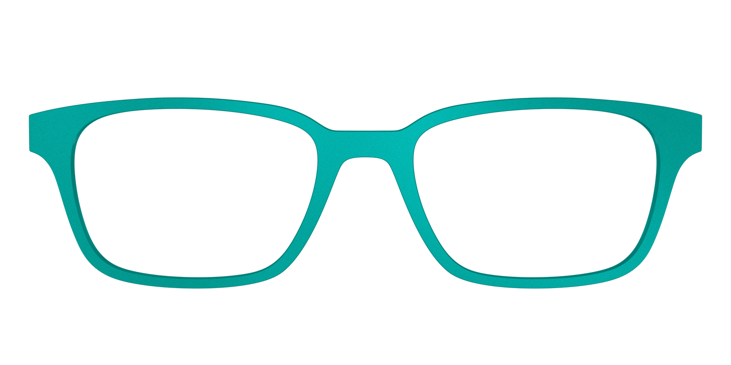 The Matte Jade - Front Top Image - Pair Eyewear