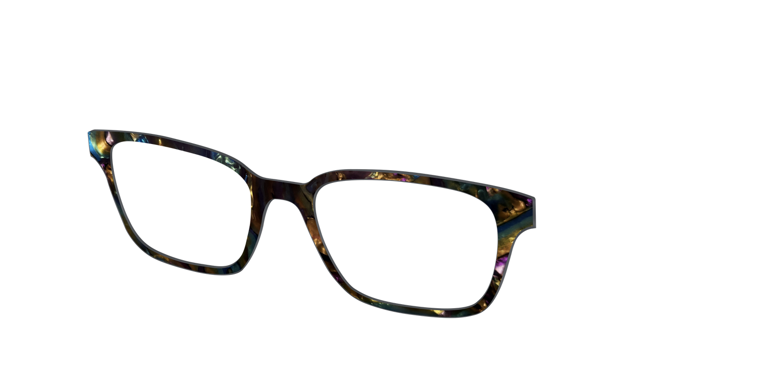The Mercurius Bronze Pearl - Angle Top Image - Pair Eyewear