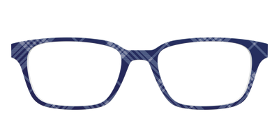 The Navy Twill Plaid - Front Top Thumbnail - Pair Eyewear