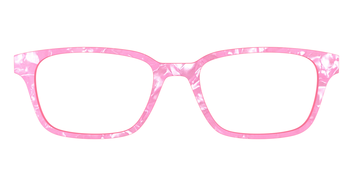 The Pink Tourmaline Pearl Marble - Front Top Image - Pair Eyewear