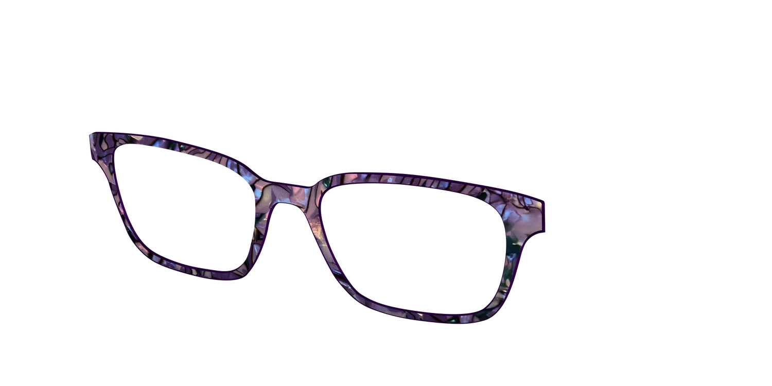 The Thistle Pearl Shell - Angle Top Image - Pair Eyewear