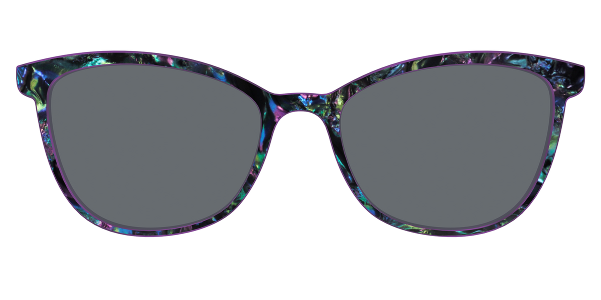 The Polarized Abalone Sun Top - Front Top Image - Pair Eyewear