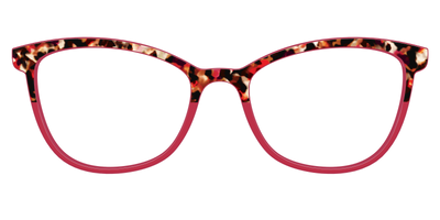 The Auburn Tortoise Crystal Split - Front Top Thumbnail - Pair Eyewear