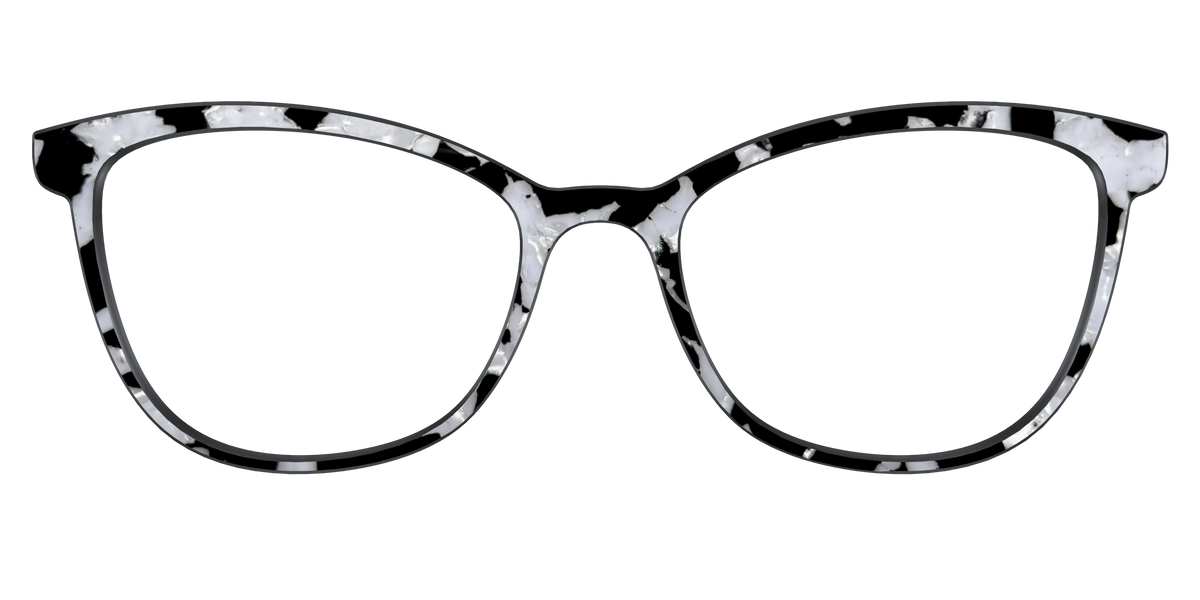 The Black & White Pearl Tortoise - Front Top Image - Pair Eyewear