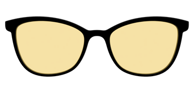 The Black with Driving Lens - Front Top Thumbnail - Pair Eyewear