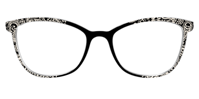 The Bone White Paisley - Front Top Thumbnail - Pair Eyewear