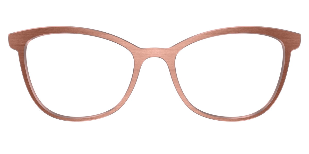 The Brushed Champagne - Front Top Image - Pair Eyewear