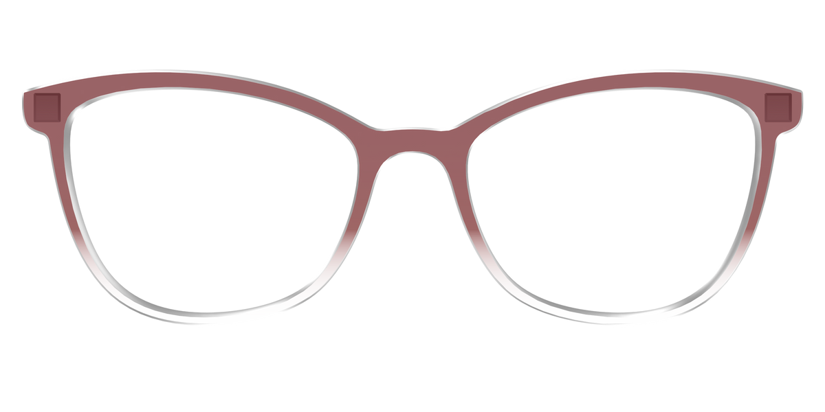 The Burgundy Gradient Crystal - Front Top Image - Pair Eyewear