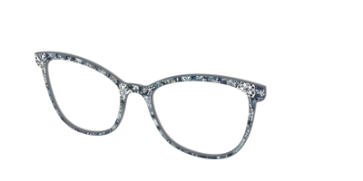 The Christmas Town Snow Globe with Holographic Glitter - Angle Top Thumbnail - Pair Eyewear