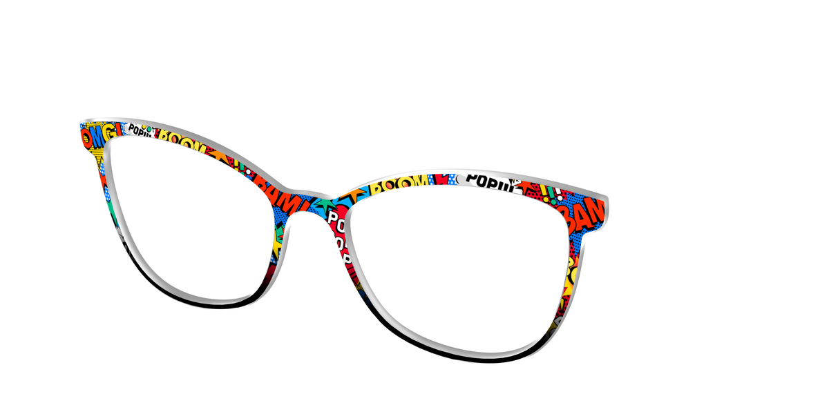 The Comic Strip - Angle Top Image - Pair Eyewear
